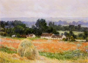 The painting A Haystack