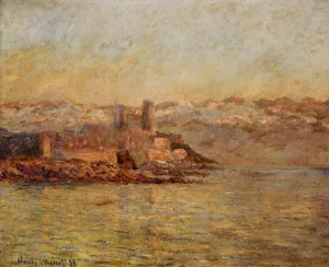 Antibes and the Maritime Alps by Claude Monet - Hand-Painted Oil Painting Reproduction