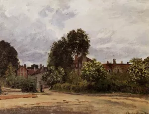 Argenteuil, the Hospice by Claude Monet - Hand-Painted Oil Painting Reproduction