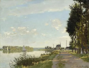 Argenteuil by Claude Monet - Hand-Painted Oil Painting Reproduction