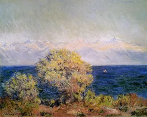 At Cap d'Antibes, Mistral Wind by Claude Monet - Hand-Painted Oil Painting Reproduction