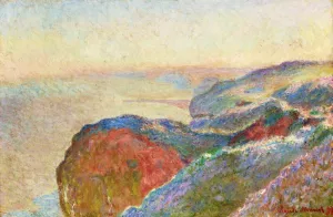 At Val Saint-Nicolas Near Dieppe, Morning by Claude Monet - Hand-Painted Oil Painting Reproduction