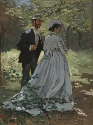 The painting Bazille and Camille
