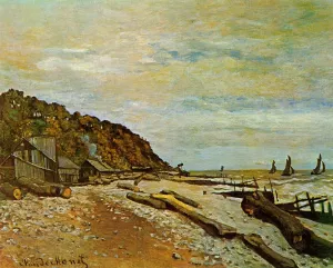 Boatyard Near Honfleur by Claude Monet - Hand-Painted Oil Painting Reproduction