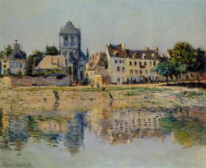 By the River at Vernon by Claude Monet - Hand-Painted Oil Painting Reproduction