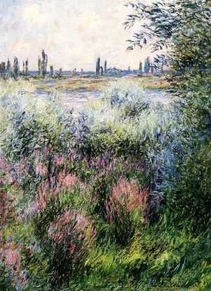 The painting By the Seine, a Corner of the Bank