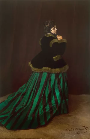 Camille by Claude Monet - Hand-Painted Oil Painting Reproduction