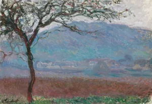 Champ a Giverny by Claude Monet - Hand-Painted Oil Painting Reproduction