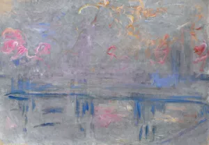 Charing Cross Bridge by Claude Monet - Hand-Painted Oil Painting Reproduction