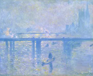 Charing Cross Bridge by Claude Monet - Hand-Painted Oil Painting Reproduction