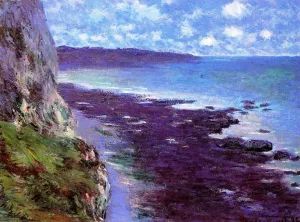 Cliff Near Dieppe by Claude Monet - Hand-Painted Oil Painting Reproduction