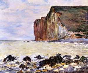 Cliffs of Les Petites-Dalles by Claude Monet - Hand-Painted Oil Painting Reproduction