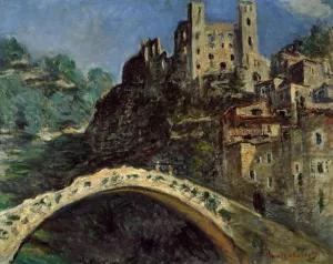 The painting Dolceacqua