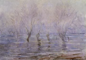 The painting Flood at Giverny