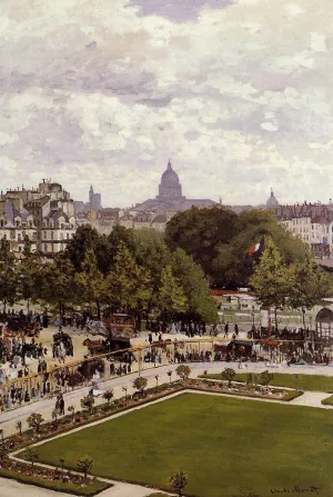 Garden of the Princess by Claude Monet - Hand-Painted Oil Painting Reproduction