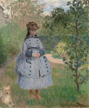 The painting Girl with Dog