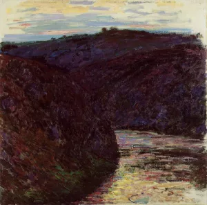 Gorge of the Creuse by Claude Monet - Hand-Painted Oil Painting Reproduction