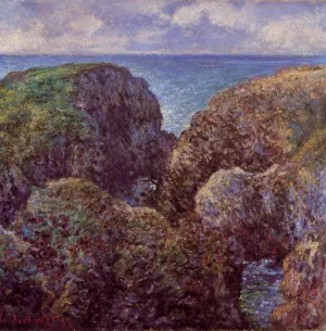 The painting Group of Rocks at Port-Goulphar