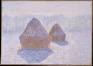 Haystacks by Claude Monet - Hand-Painted Oil Painting Reproduction