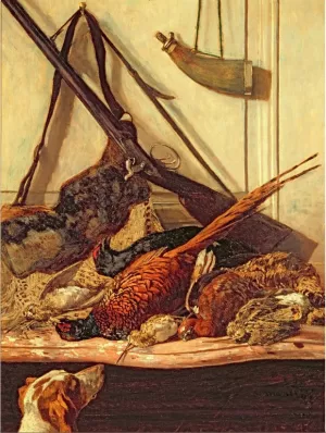 Hunting Trophy by Claude Monet - Hand-Painted Oil Painting Reproduction