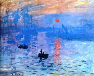 Impression Sunrise by Claude Monet - Hand-Painted Oil Painting Reproduction