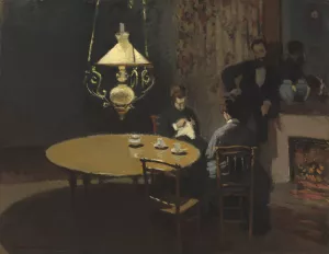 The painting Interior, after Dinner