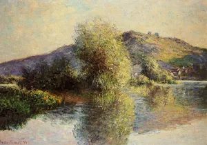 Isleets at Port-Villez by Claude Monet - Hand-Painted Oil Painting Reproduction
