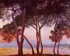 Main Product Photo of Juan-les-Pins Painting by Claude Monet