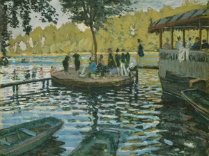 The painting La Grenouillere