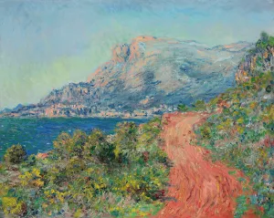 The painting La route rouge pres de Menton