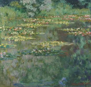 The painting Claude Monet Le Bassin des Nympheas