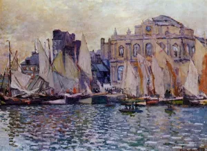 The painting Claude Monet Le Havre Museum