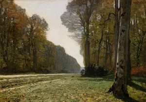 The painting Le Pave de Chailly