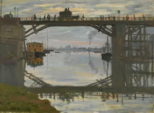 The painting Le Pont De Bois