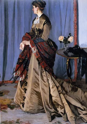 Madame Gaudibert by Claude Monet - Hand-Painted Oil Painting Reproduction