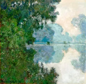 The painting Morning on the Seine, Near Giverny