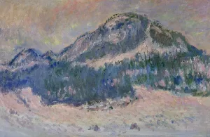 The painting Mount Kolsaas, Rose Reflection