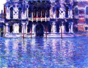 The painting Claude Monet Palazzo Contarini