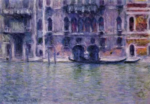 Palazzo da Mula by Claude Monet - Hand-Painted Oil Painting Reproduction
