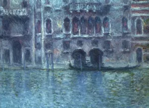 The painting Palazzo da Mula at Venice