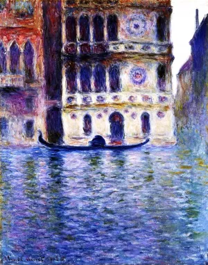 The painting Claude Monet Palazzo Dario