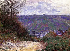Path at Giverny by Claude Monet - Hand-Painted Oil Painting Reproduction