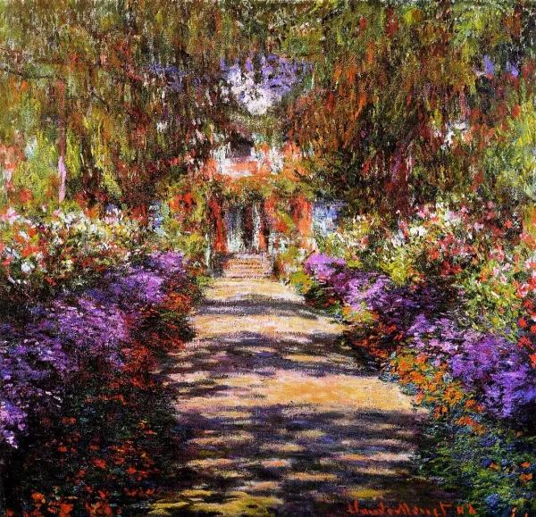 Pathway in Monet's Garden at Giverny