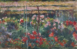 The painting Peony Garden