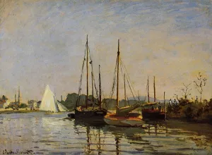 Pleasure Boats by Claude Monet - Hand-Painted Oil Painting Reproduction