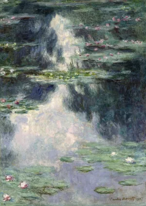 The painting Pond with Water Lilies