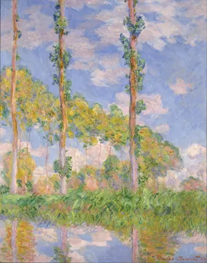 The painting Poplars in the Sun