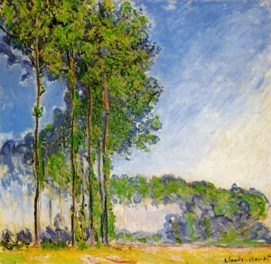 The painting Poplars, View from the Marsh