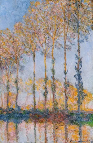 The painting Poplars, White and Yellow Effect