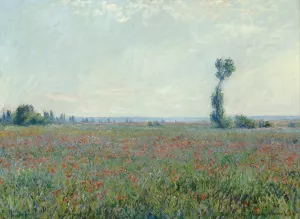 Poppy Field 2 by Claude Monet - Hand-Painted Oil Painting Reproduction